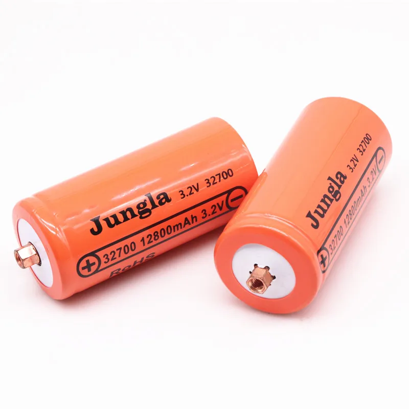 100% oryginalny 32700 12800mAh 3.2V Lifepo4 akumulator profesjonalny fosforan litowo-żelazowy akumulator ze śrubą