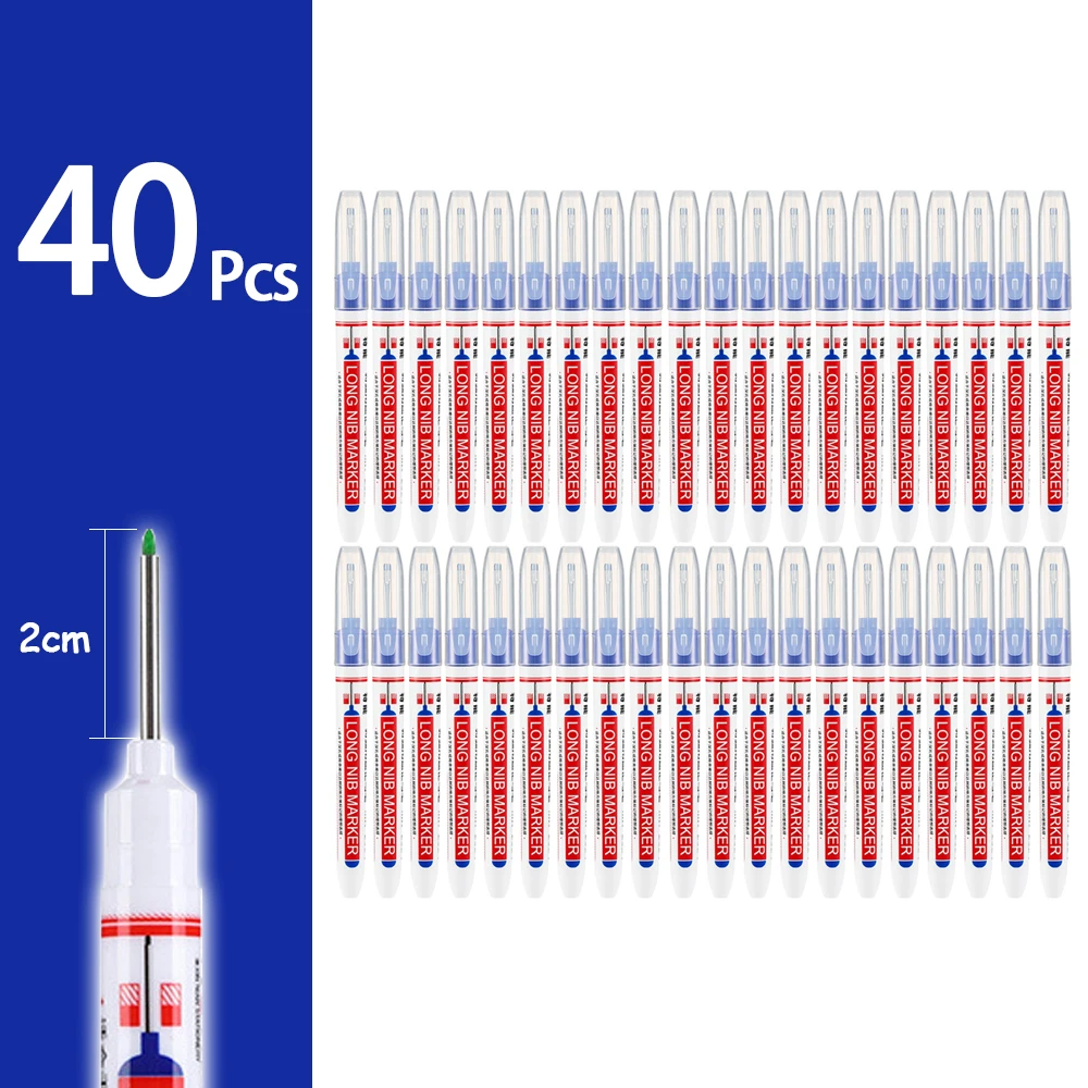 Blue 40Pcs