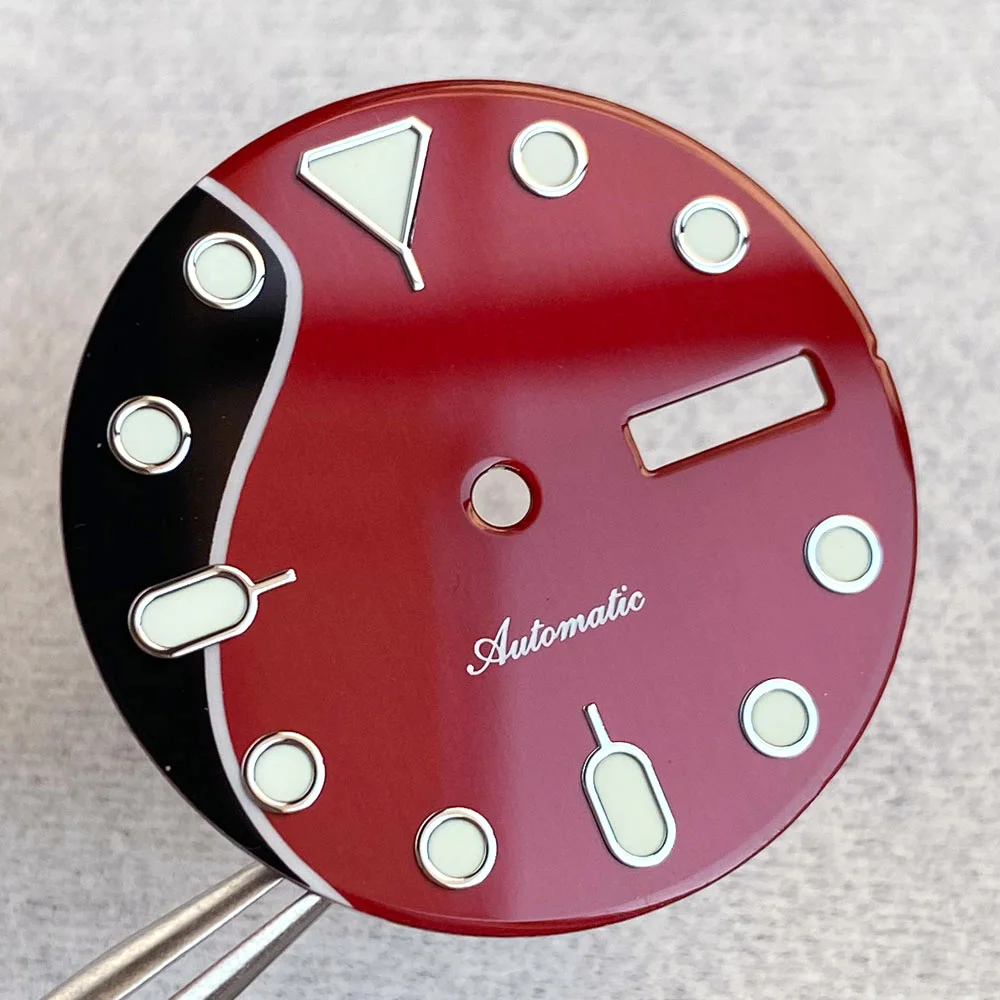 29Mm Red Watch Dial…