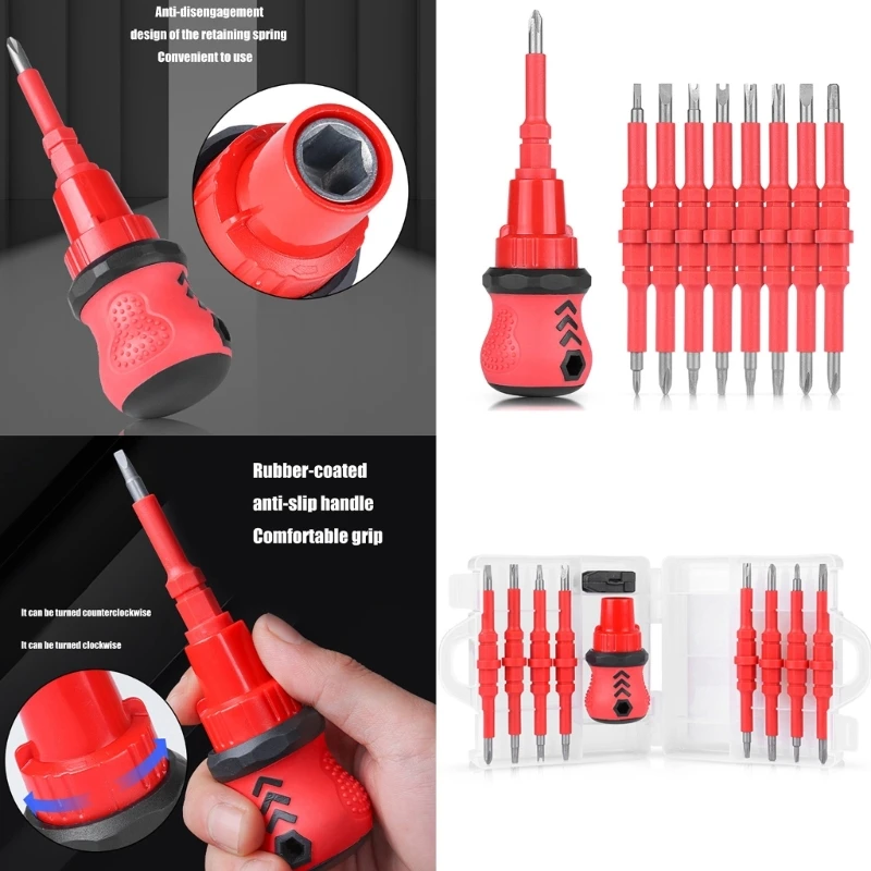 18 in 1 Multifunction Household Screwdriver Set Strong Screwdriver