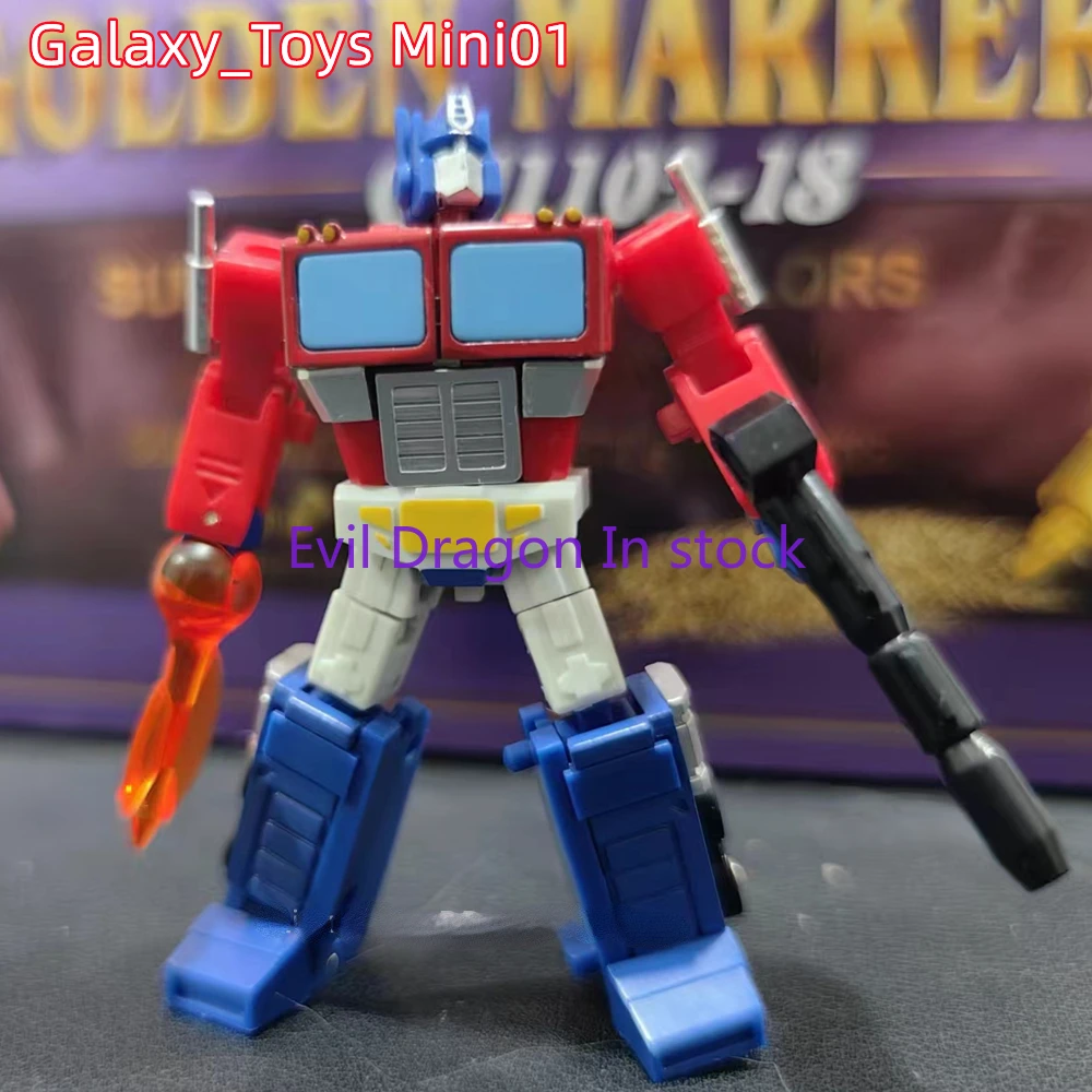 In Stock Transforming Toys Galaxy Toys Mini01 OP Prime Mini 6cm Action Figure Toy Collection Gift