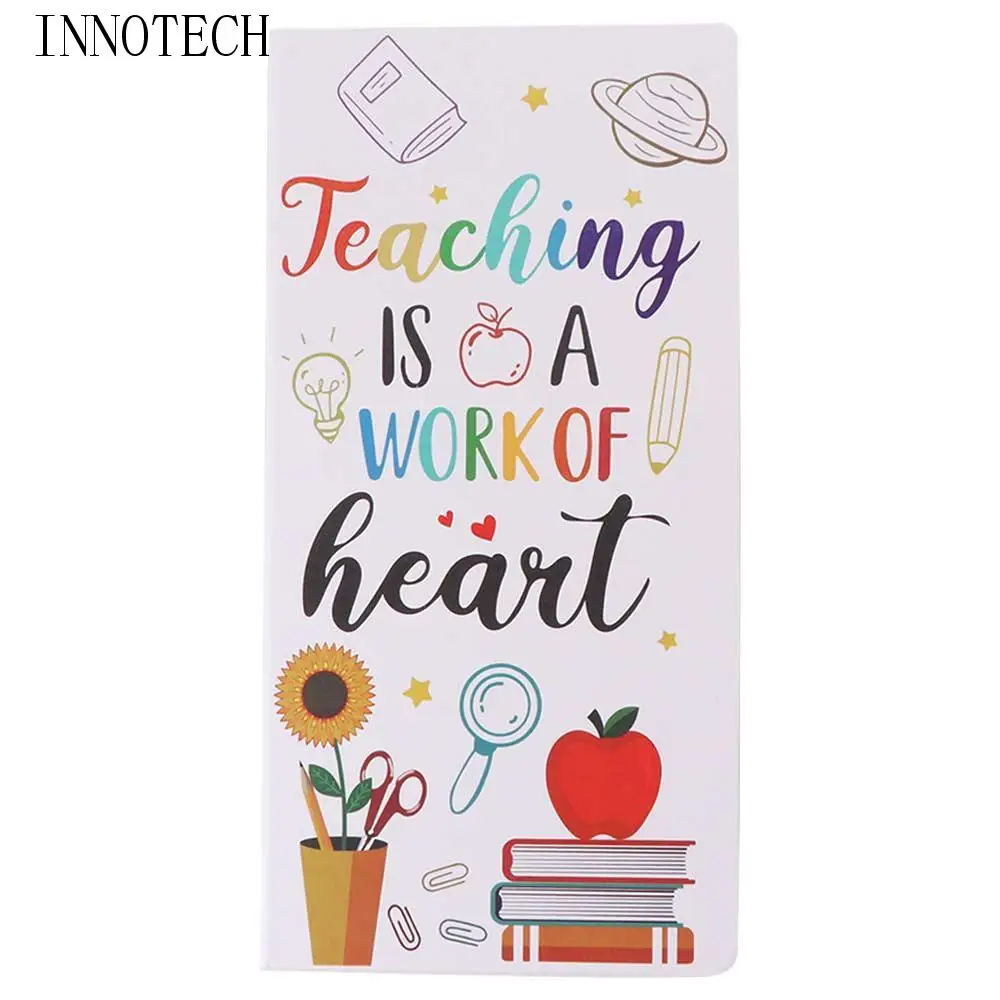 Note adesive per insegnanti a tema per la festa degli insegnanti Blocchi adesivi combinati autoadesivi Set multipezzo Blocchi memo per scrittura simpatico cartone animato