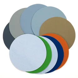10 Pcs 8 Inch Sandpaper Waterproof Hook & Loop Sanding Discs 200mm, Silicon Carbide Sanding Paper for Wet/Dry Grinder Polishing