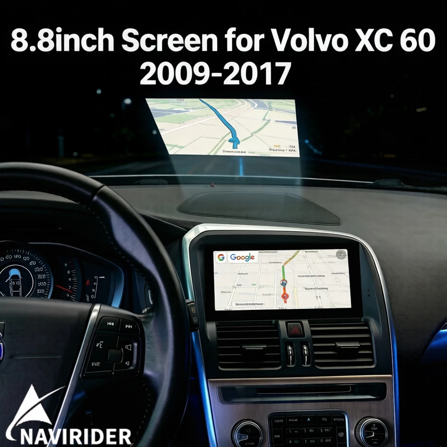 

8,8-дюймовый автомобильный радиоприемник Android с CarPlay, мультимедийный плеер для Volvo XC60 2009-2017, сенсорный экран, Android Auto, GPS, 2DIN головное устройство