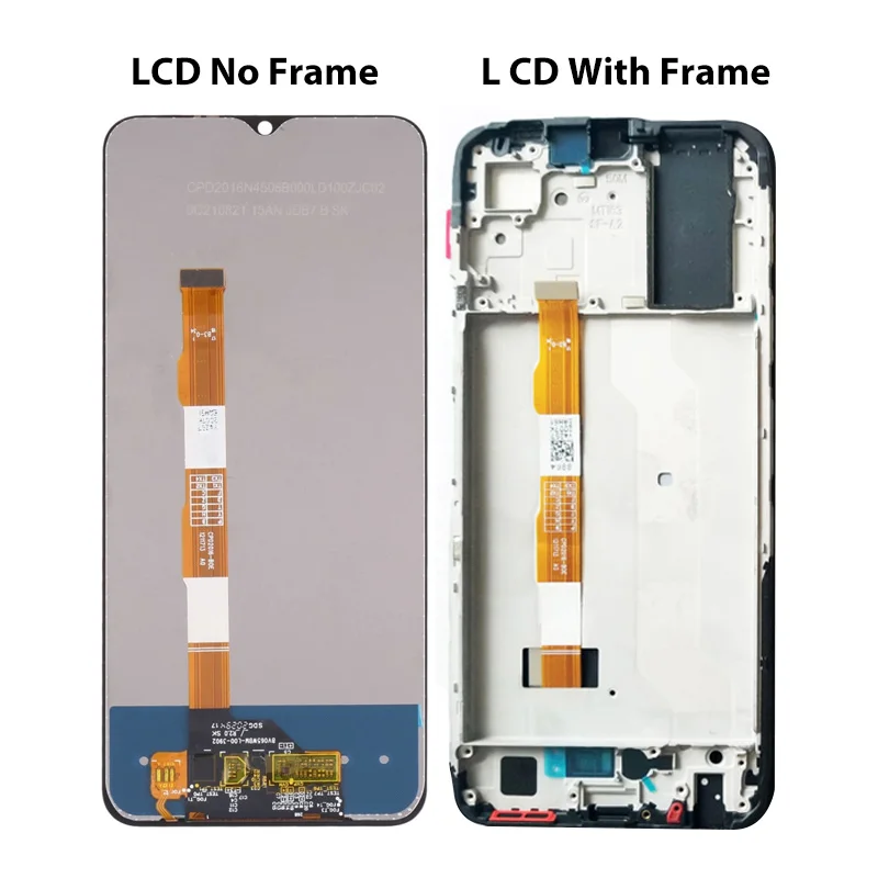 LCD For VIVO Y21 Y21S Mobile Phone Screen Touch Display V2110 V2111 Digitizer Assembly Replacement