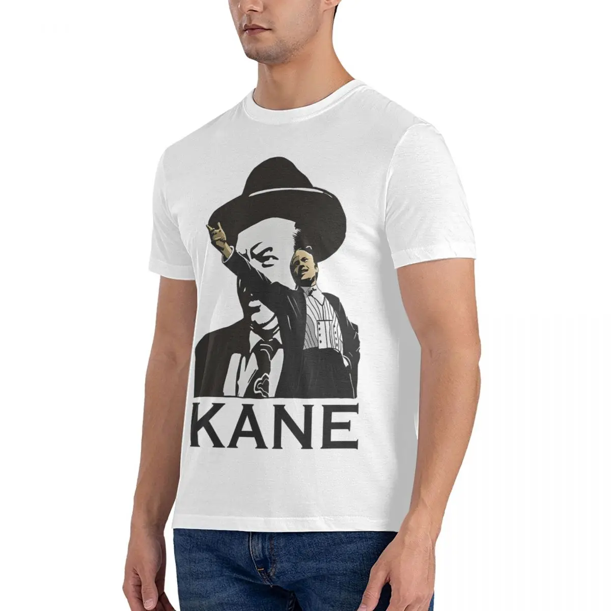 Men's T-Shirt Rosebud Novelty Pure Cotton Tees Short Sleeve Citizen Kane T Shirts O Neck Clothes Gift Idea