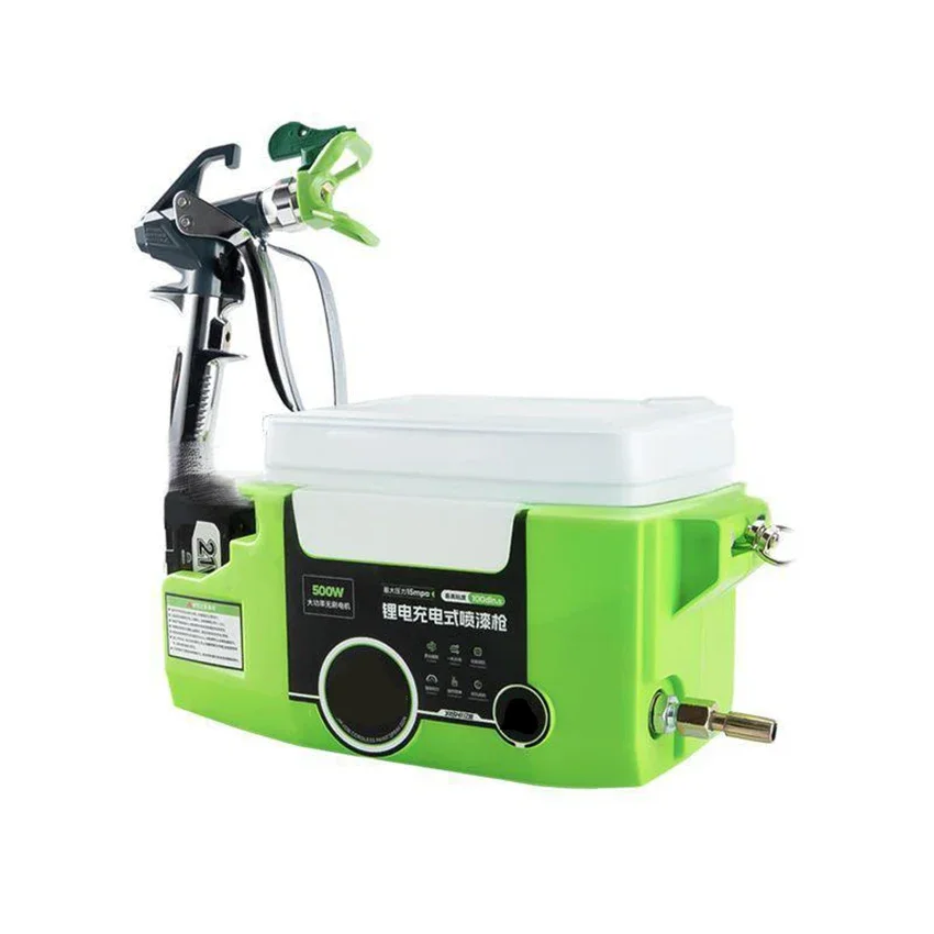 New Airless Sprayer Lithium Battery Professional High Pressure Paint Sprayer Suitable for Makita Battery High-capacity