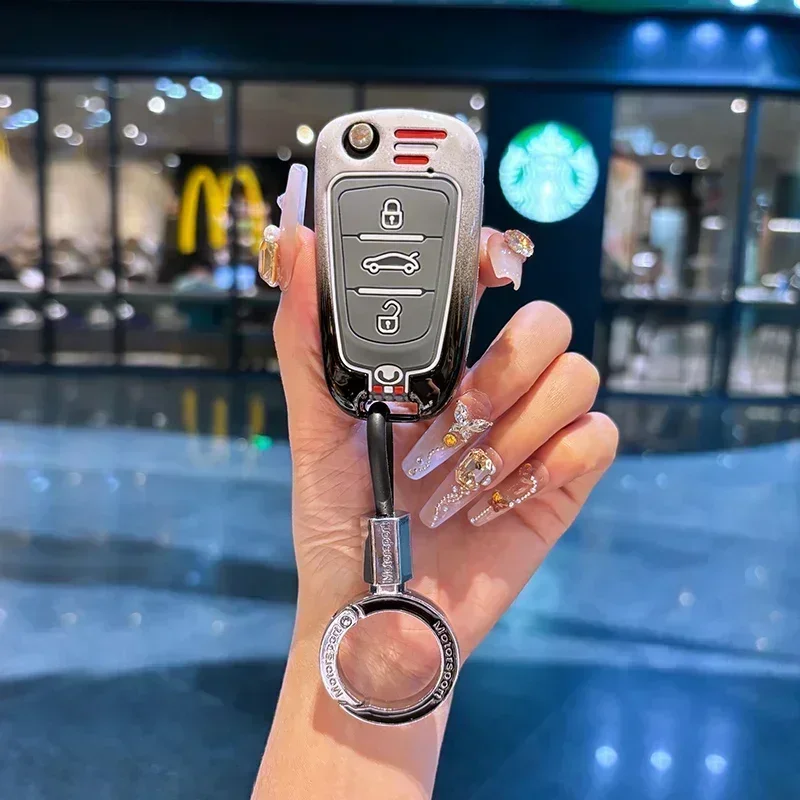 

Zinc Alloy Car Key Case Cover for Great Wall Haval H6 Dargo Jolion 2022 H7 H4 H9 F5 F7 F7X F7H H2S GMW Key Shell Accessories