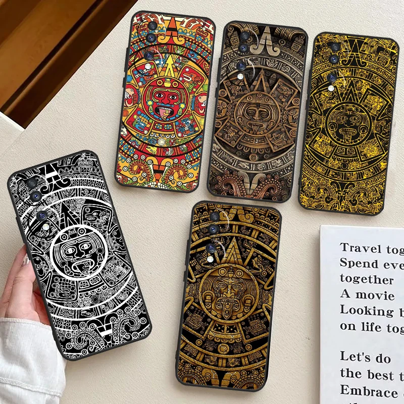 Mayan Calendar Case For Honor X9b X8b X9a X8a X6a X7a X7 X8 X9 Cover For Honor Magic 5 6 Pro 50 70 90 Lite