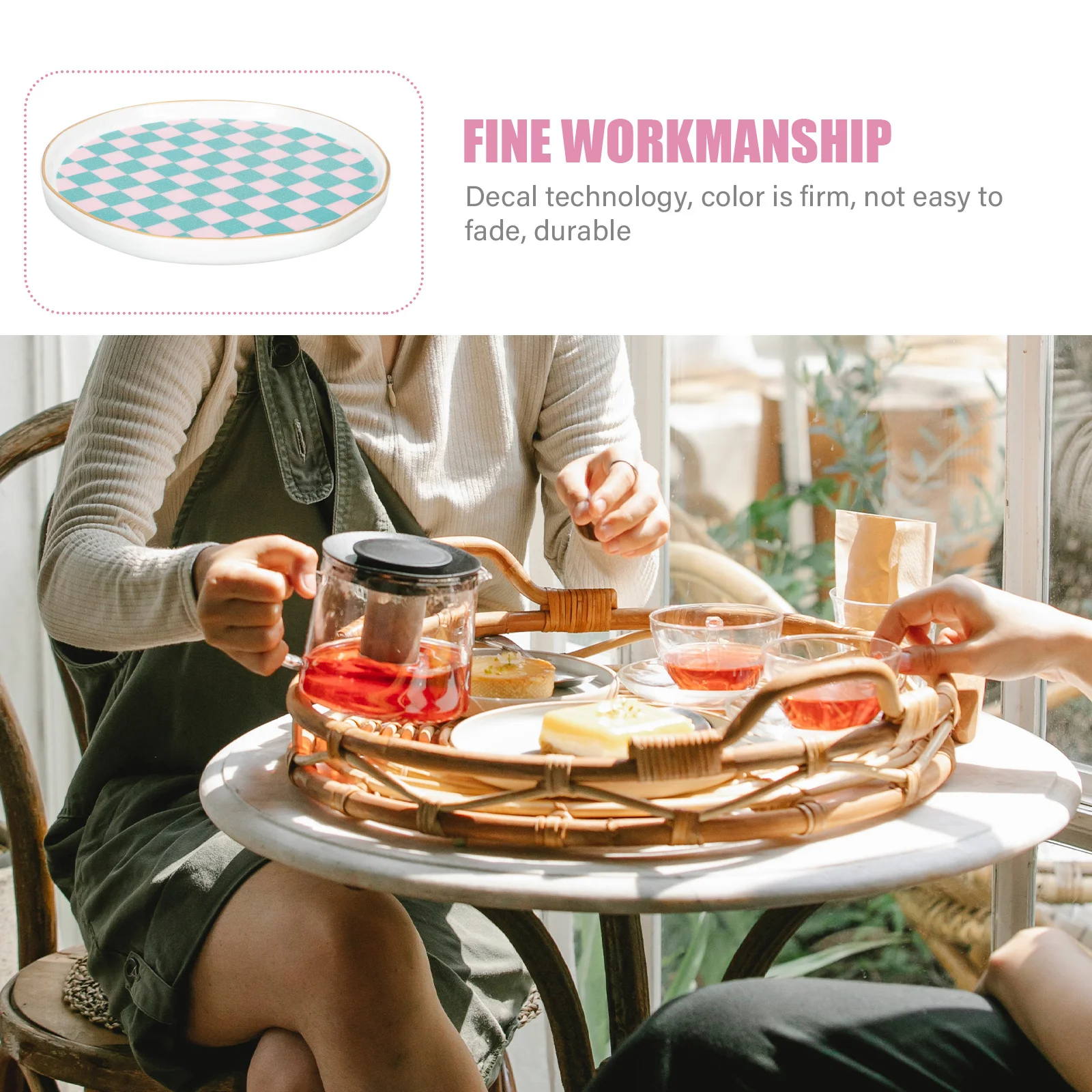 

Ceramic Jewelry Dish Nordic Style Decorative Trinket Plate for Desktop Cosmetics Organizer Key Holder Bowl Storage Tray