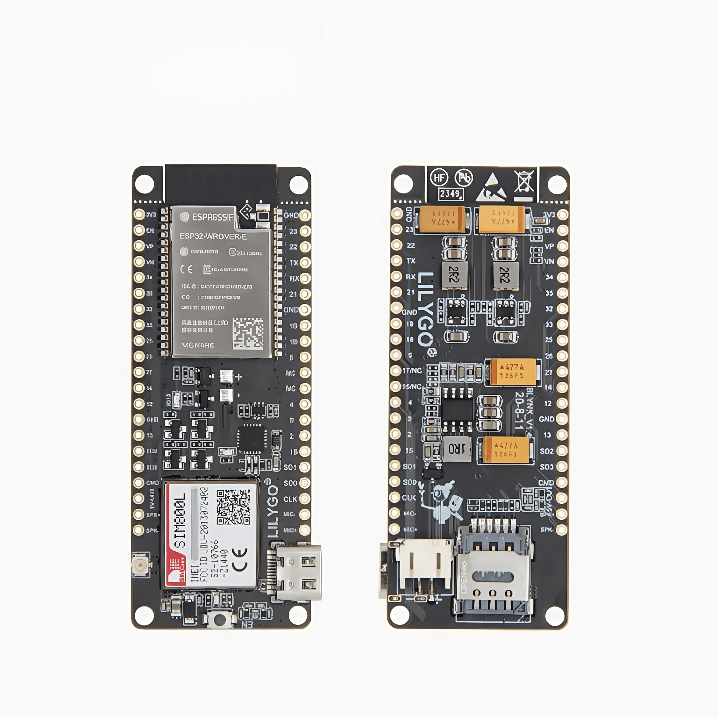 

ЛИЛИГО ® Платы разработки TTGO T-Call V1.4 SIM800L, беспроводной модуль ESP32, антенна SIM, плата расширения WiFi Bluetooth для Arduino