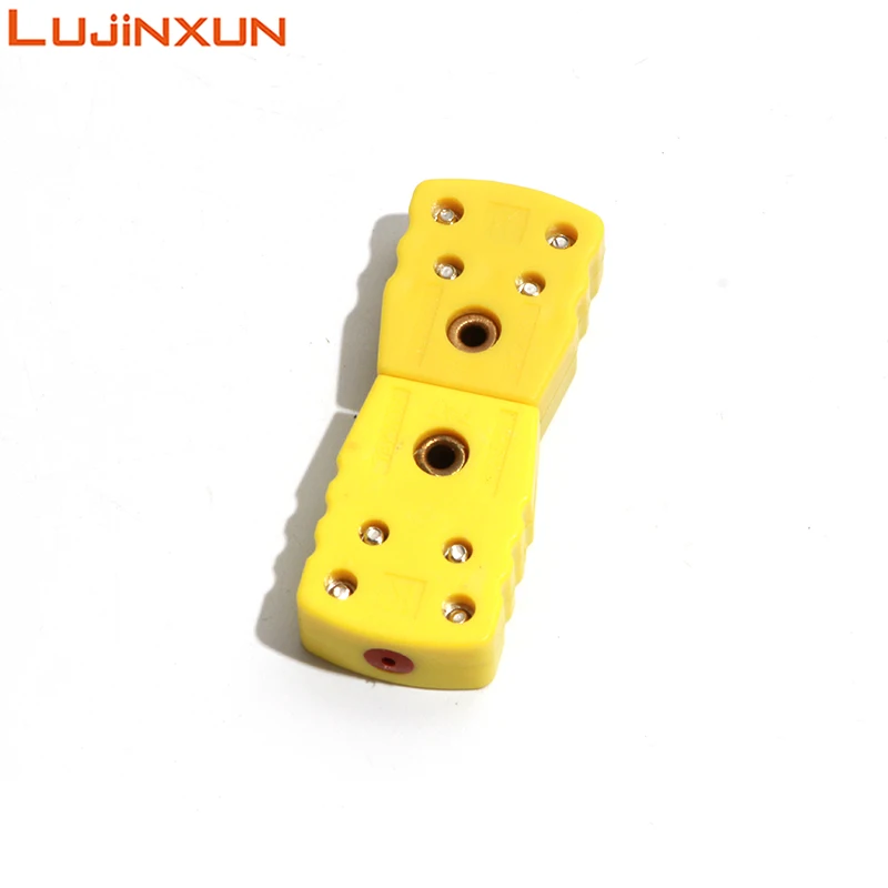 LUJINXUN термопара мини-штекер «папа» и «мама» SMPW-K-M/F разъем K типа ABS огнестойкий материал 2 шт./лот