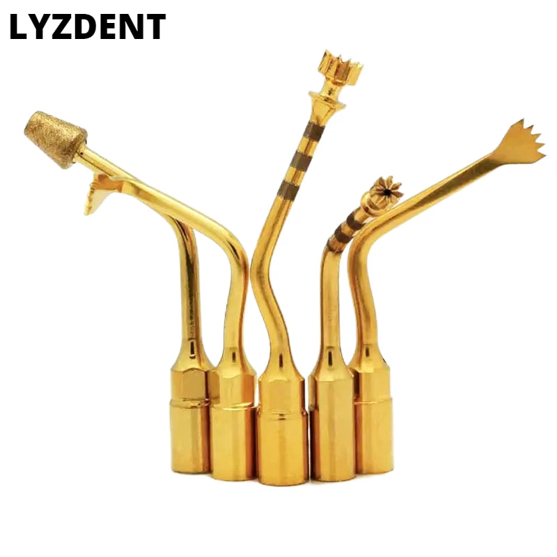 

LYZDENT Piezosurgery Tips For Bone Cutting Sinus lifting Implant And Exelcymosis Fit Mectron Woodpecker Dental Material Tools