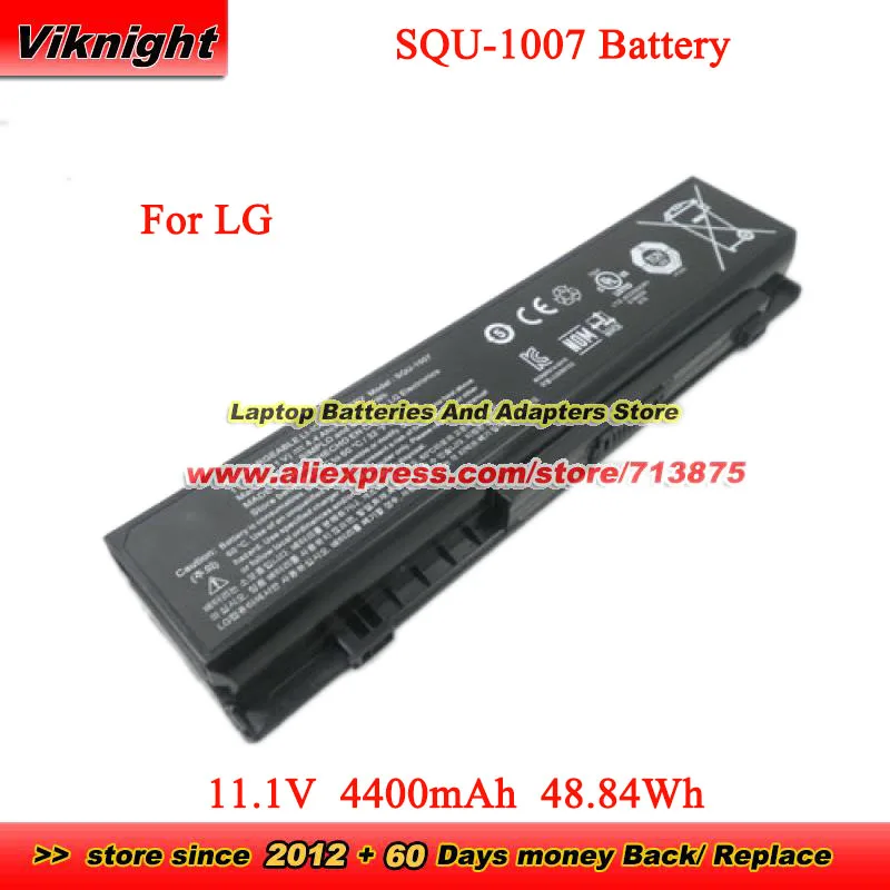 SQU-1007 Battery 916T2173F CQB914 CQB918 E217462 48.84Wh for LG Aurora XNOTE S425 S525 S535 S430 S530 P42 P420 PD420 SQU-1017