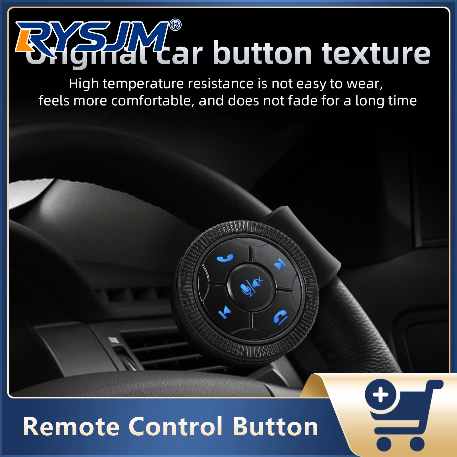 Smart Car Remote Control Button Car Steering Wheel Controller Music Player For Car Radio Android DVD Volume Multimedia Player