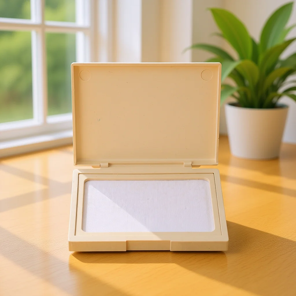 

Office Blank Stamp Ink Pad DIY Reusable for Scrapbooking Card Making Fingerprints Handprints Archival Ink Pads