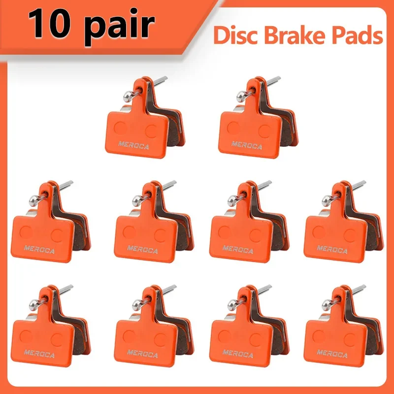 10 Pairs Bike Disc Brake Pads Resin Semimetal for Shimano M315 355 375 396 416 446 447 475 515 525 575 Bicycle Mountain Electric