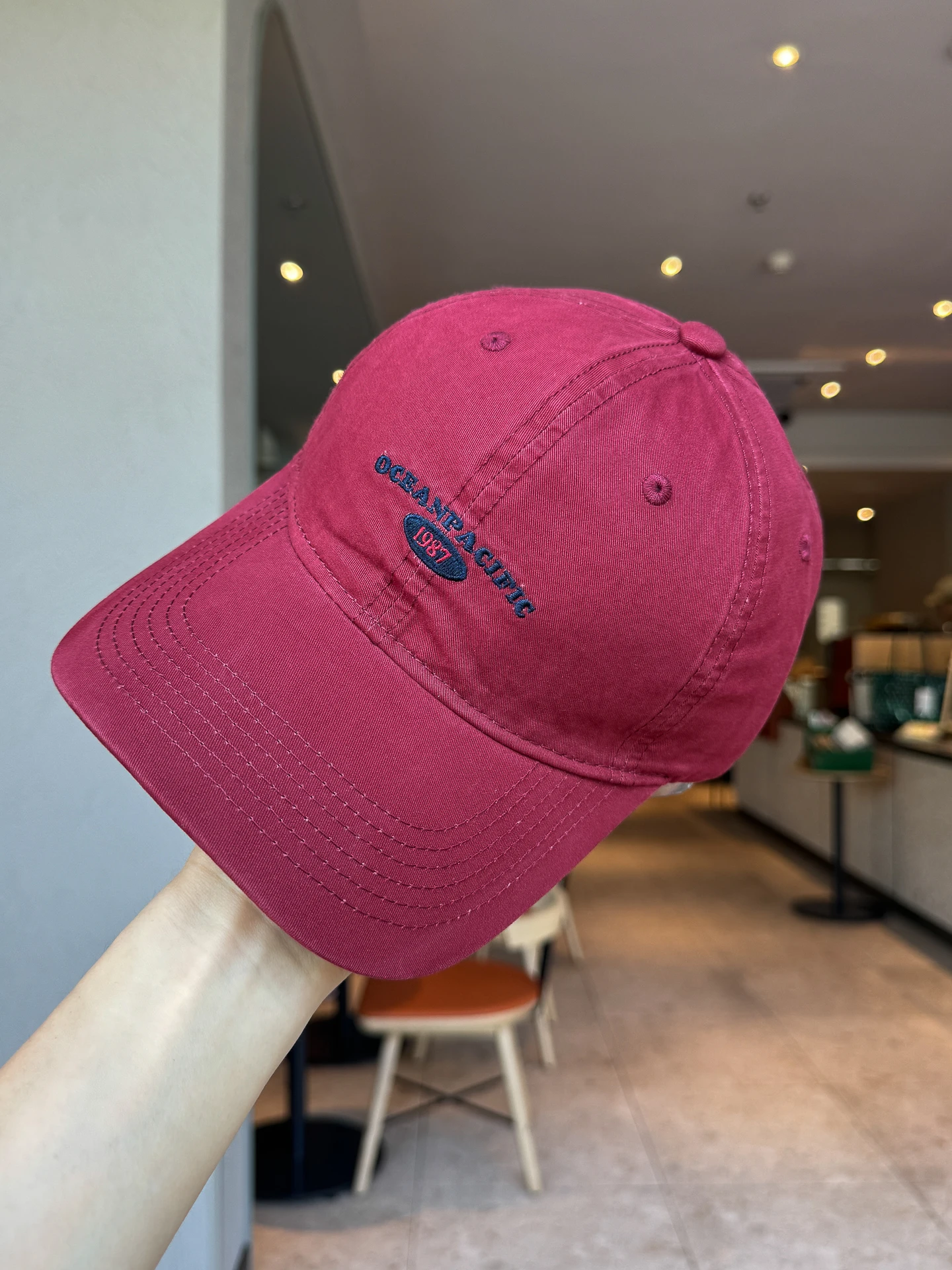 

Letter cap wide brim men's big head circumference outdoor versatile sunshade baseball cap