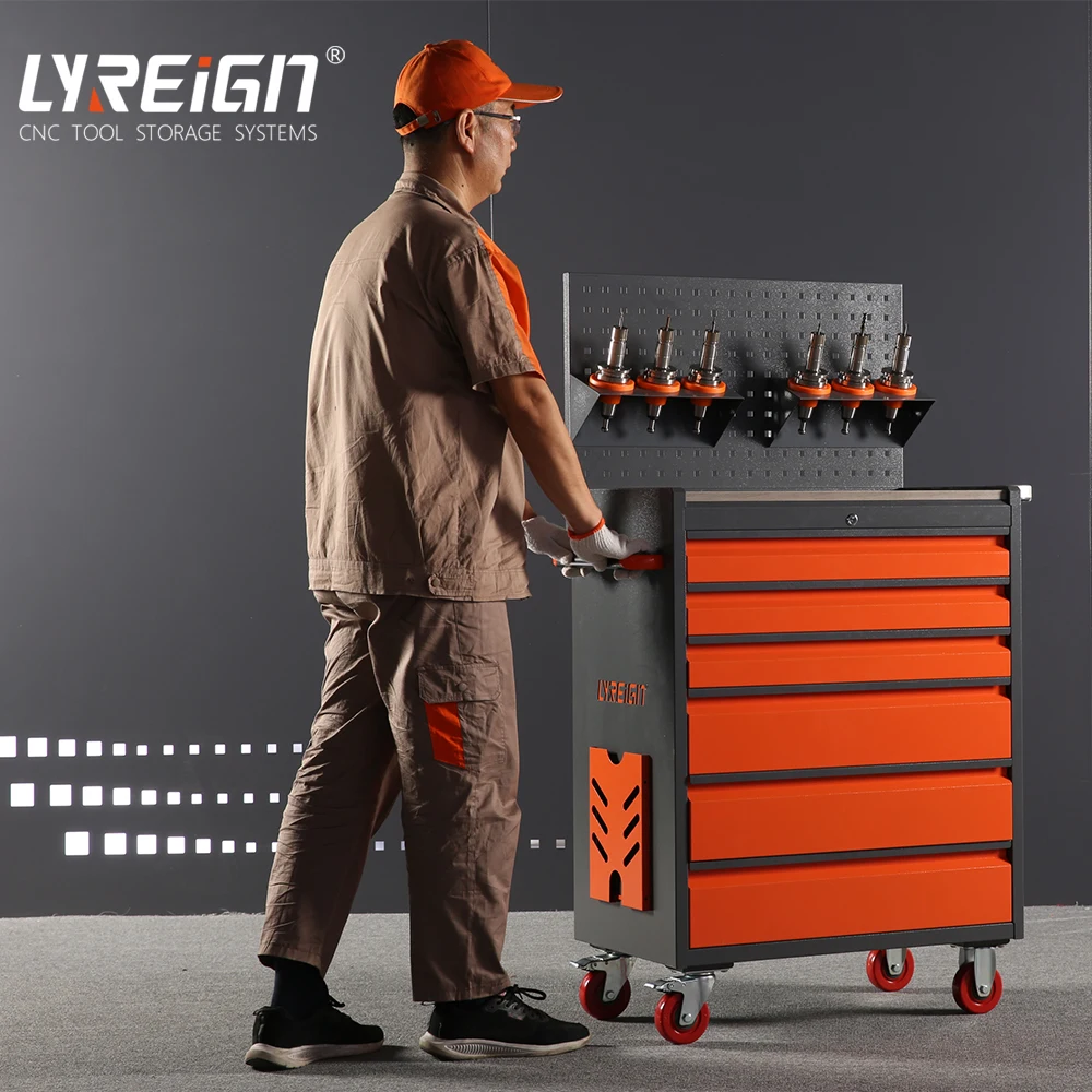 

LYREIGN CNC Tool cart, Tool Cabinet and CAT40,CAT50 Tool Cabinet and Tool Box,CNC Table,Cabinet CNC Machine,CNC Tool Holder,Iron