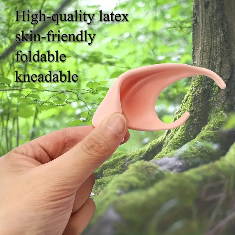 Elf Ears Cosplay Latex Fake Ears Party Role-Playing Elf Ear Accessories Props