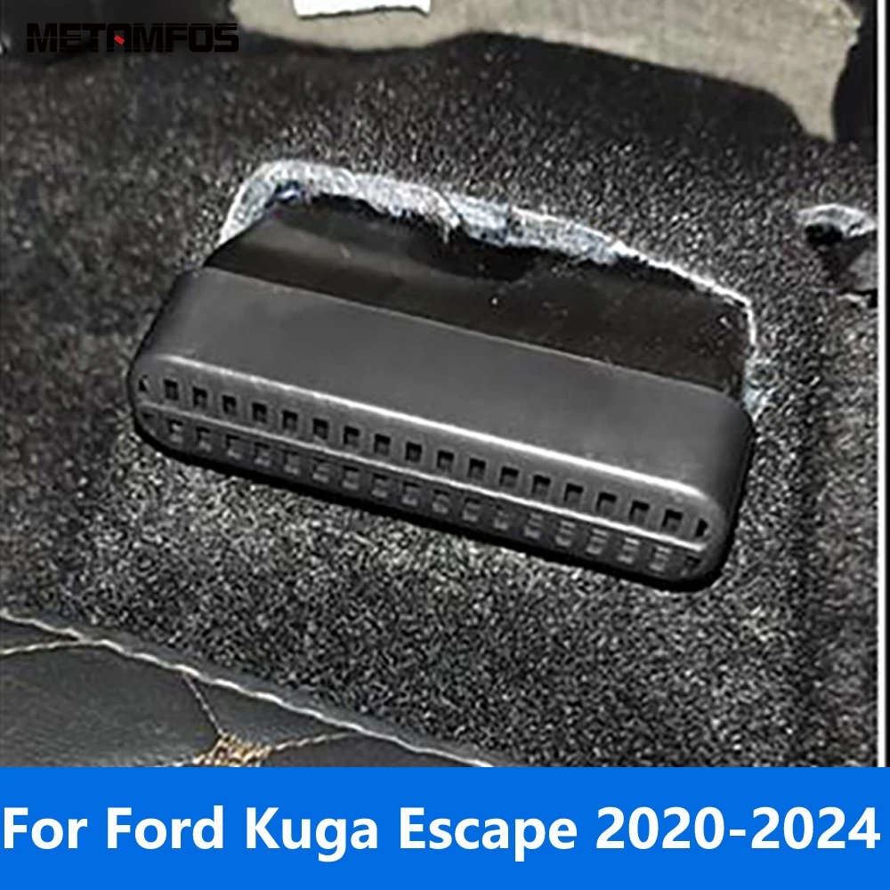 

Car Accessories For Ford Kuga Escape 2020 2021 2022 2023 2024 Under Seat Air Condition Vent Outlet Cover Trim Anti Dust Guard