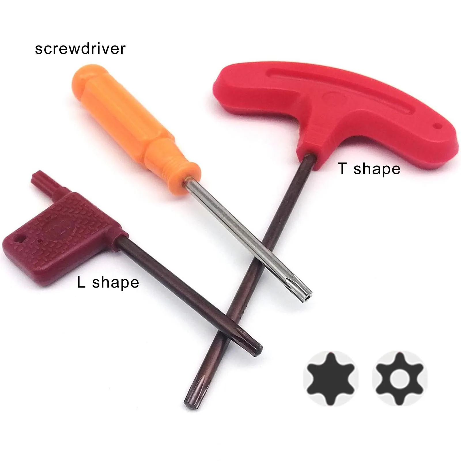 HZYUEGOU T4 T6 T7 T8 T9 T10 T15 T20 T25 T30 Sechsrings-Torx-Schraubendreher mit manipulationssicherem Sicherheitskopf – Detail 8