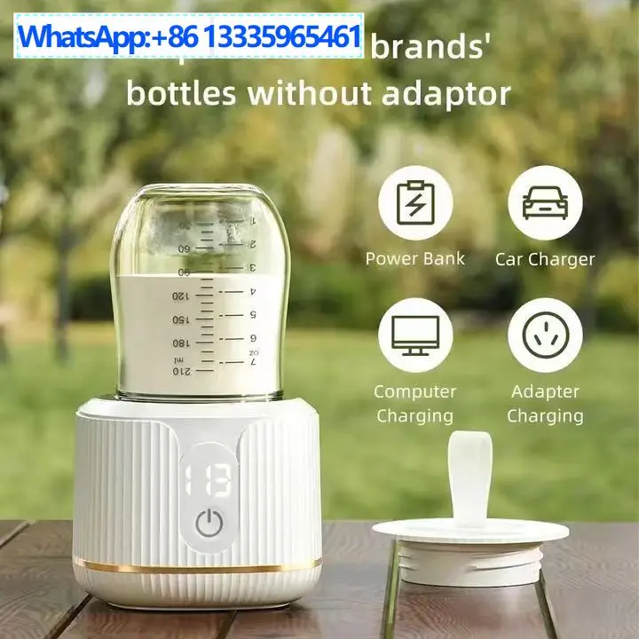

Charging Wireless Baby Soaking Milk Going Out Portable Milk Warmer Constant Temperature Heating Adjuster
