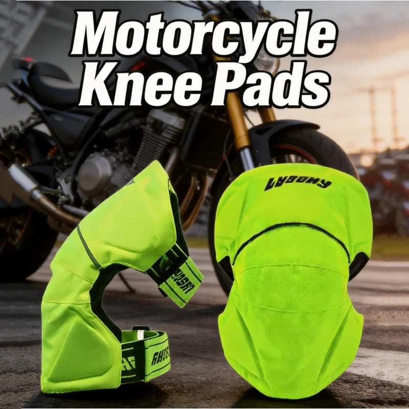 

Мотозащита LYSCHY: летние дышащие наколенники с ночным светоотражением для мотокросса и гонок на мотоциклах
