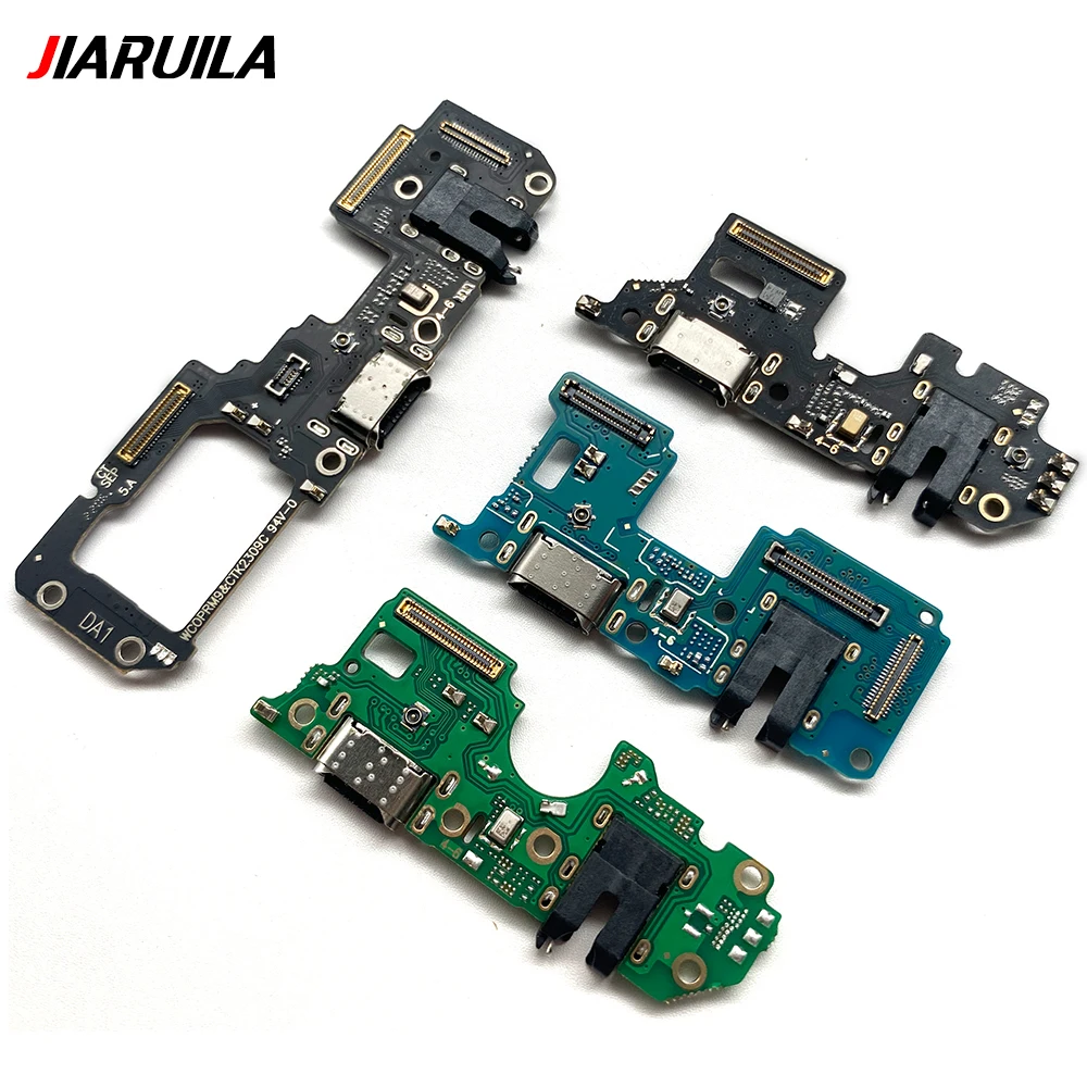 50Pcs，NEW USB Charging Port Mic Microphone Dock Connector Board Flex Cable Repair For OPPO Realme 3 5 5i 6 Pro 7 5G 8 8i 9 9i