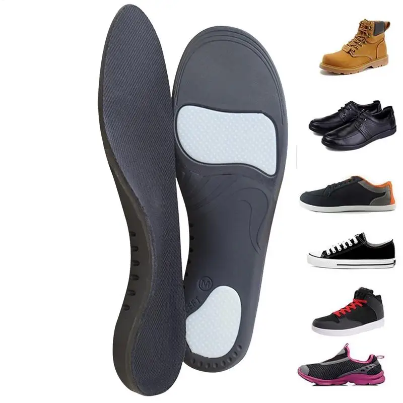 Orthopedic Insoles Shock Absorption Inserts For Shoes High Arch Support Inserts For Women Men Work Boot Shoe Insole Soft Sports