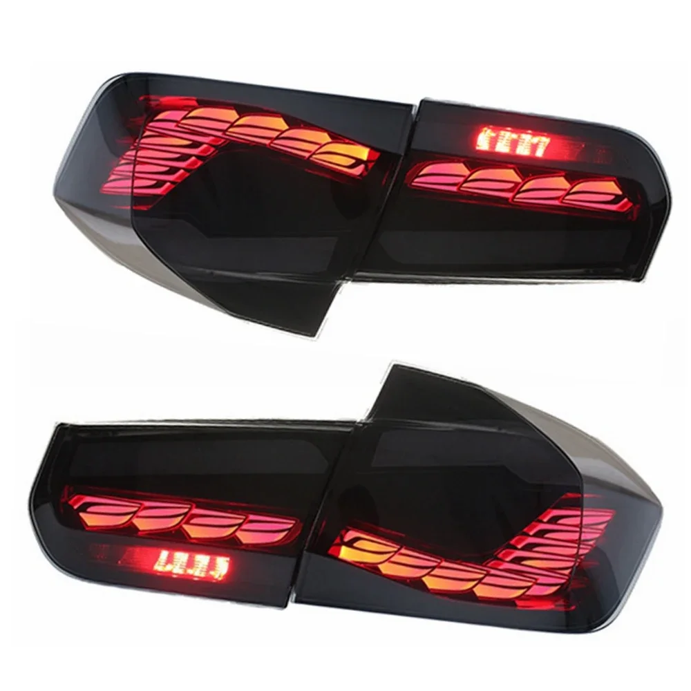 

ROLFES For BMW 3 Series F30 M3 F80 2012-2018 M4 LED Dynamic Sequential Turn Signal Light Startup Rear Lamp Taillight