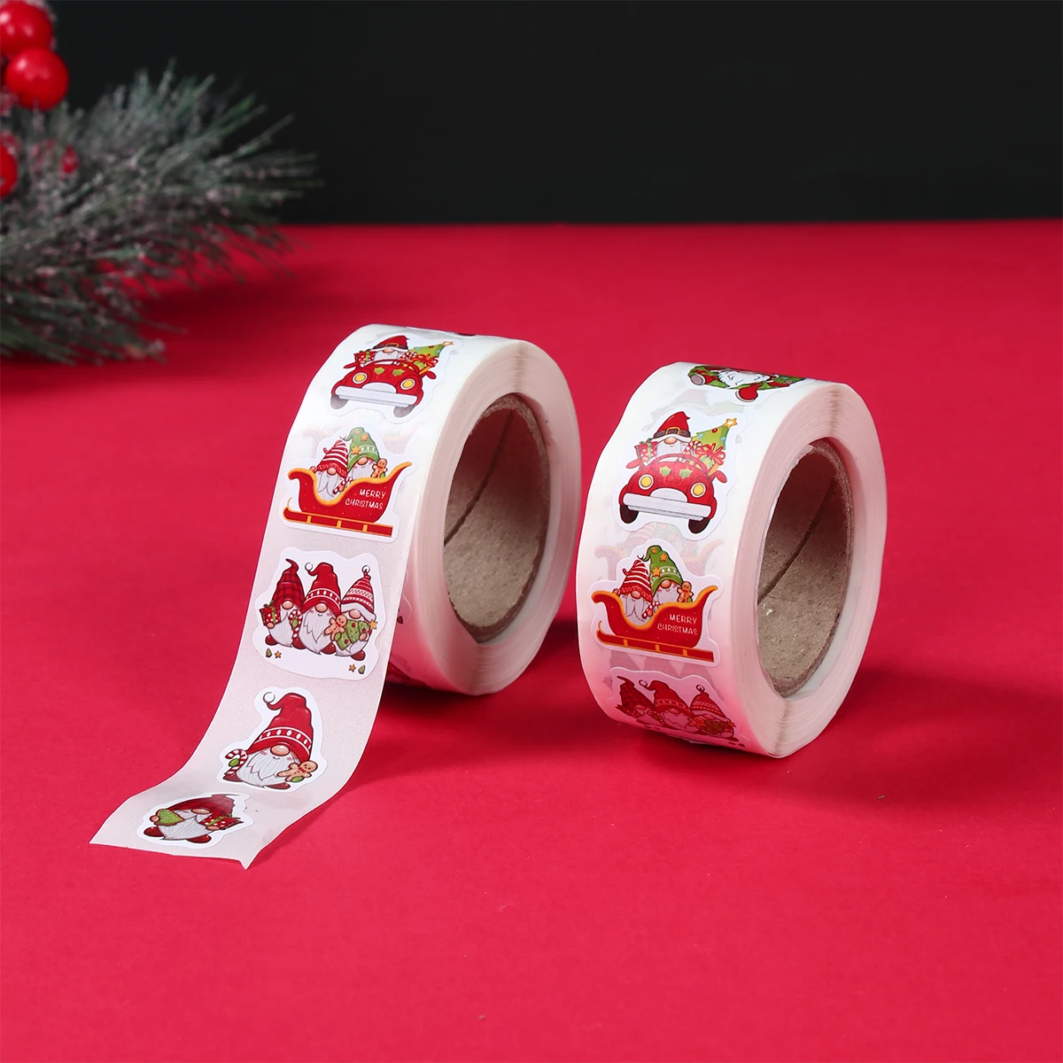 

500pcs Christmas Stickers Merry Christmas Party Decoration 2025 Xmas Santa Claus Stickers Navidad Natal New Year Gift 2026