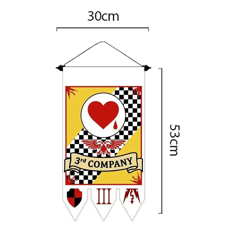 Neues, heiß begehrtes Warhammer 40k Peripheral Legion Wandbanner für Bar, Jungenzimmer, Wanddekoration, perfektes Geschenk für begeisterte Fans.