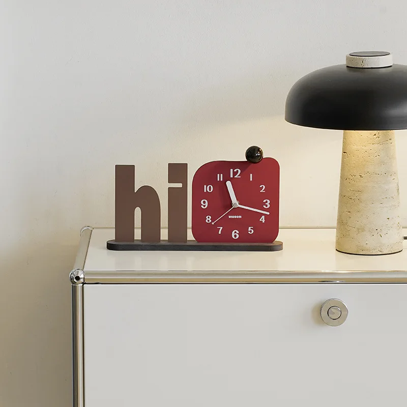 غرفة المعيشة الديكور سطح المكتب على مدار الساعة الشرفة خزانة التلفزيون الإبداعية سطح المكتب على مدار الساعة الفن زخرفة #4