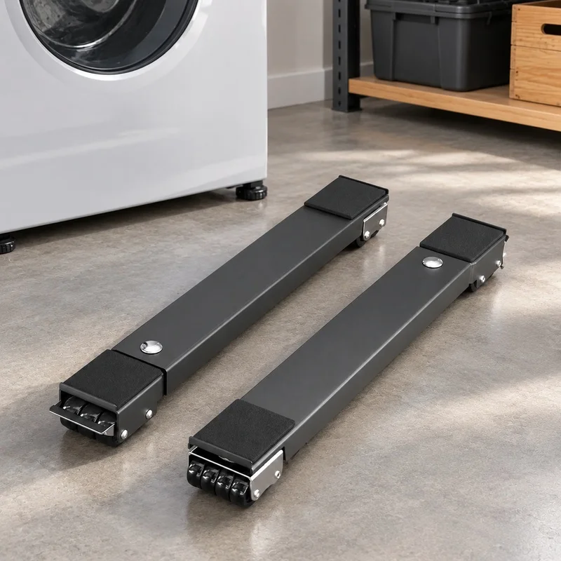 Set of 2 Heavy-Duty Appliance Dollies with 24 Swivel Wheels for Easy Furniture Transport