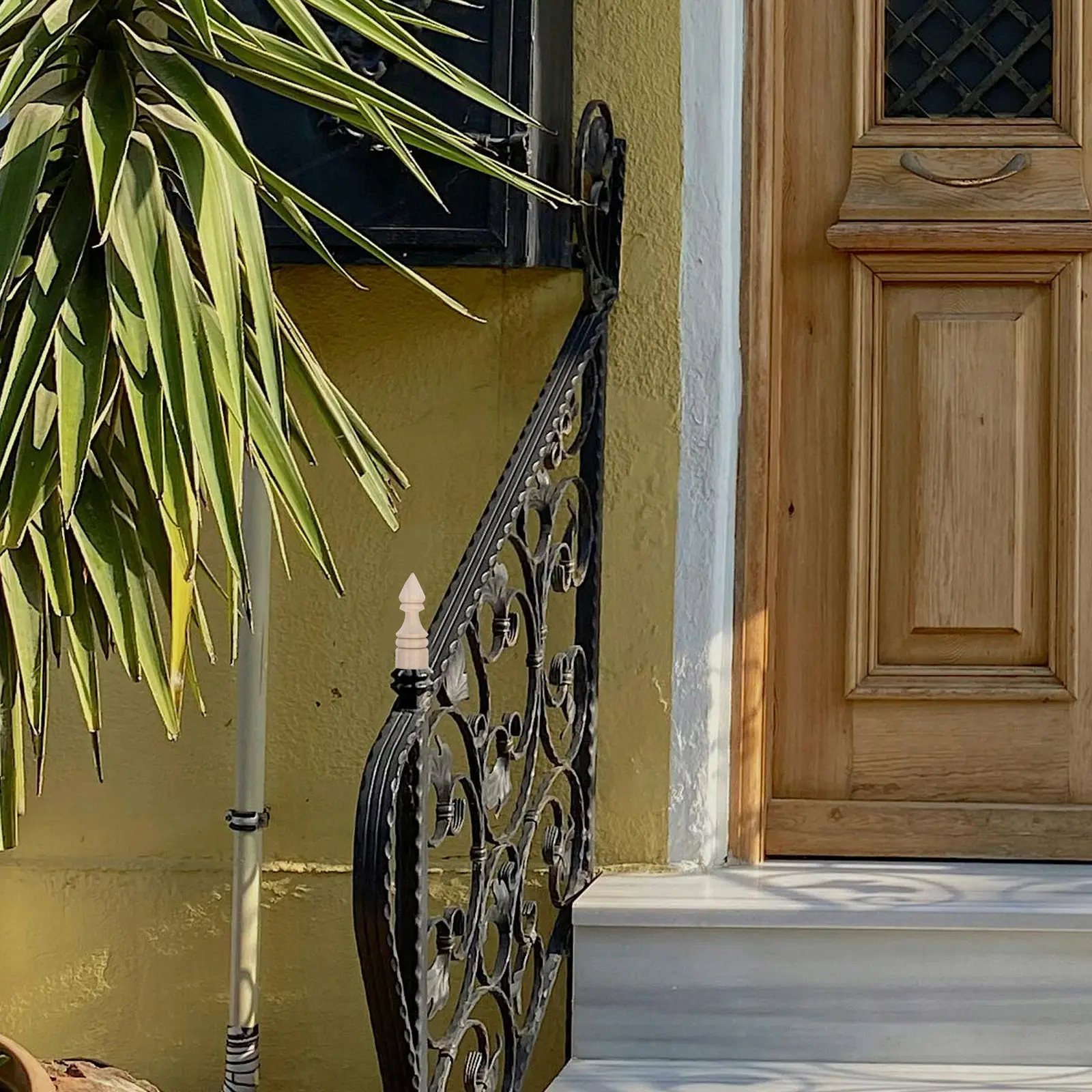 

2 шт. Декоративные деревянные наконечники из массива дерева, неокрашенные, для поделок, для опор кроватей, лестниц, домашнего декора, деревянные наконечники для карнизов, для самостоятельного декорирования