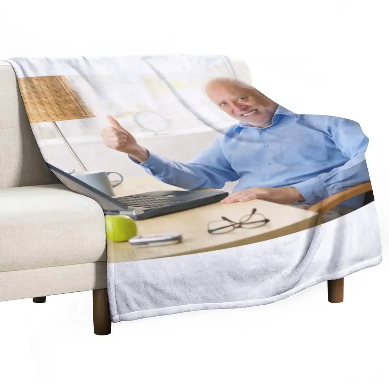 

Hide the Pain Harold Throw Blanket for winter Bed Fashionable Extra Large Throw Hairys Blankets