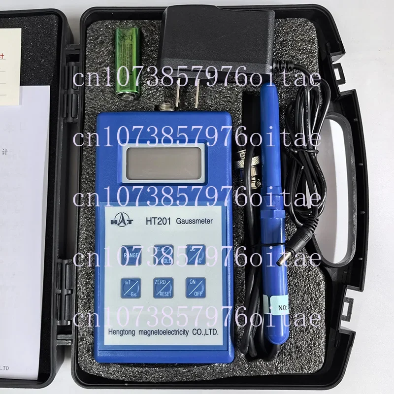 HT201 High Precision Digital Gaussian, Tesla Magnetometer Surface Magnetic Field Tester