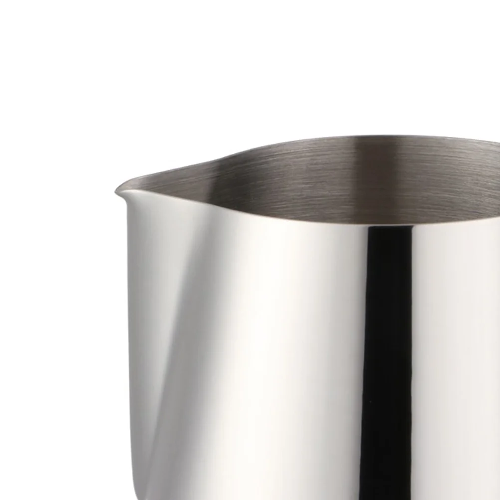 

600ml Stainless Steel Milk Frothing Pitcher Glossy Latte Art Cappuccino Maker Unbreakable Rustproof Coffee Mug
