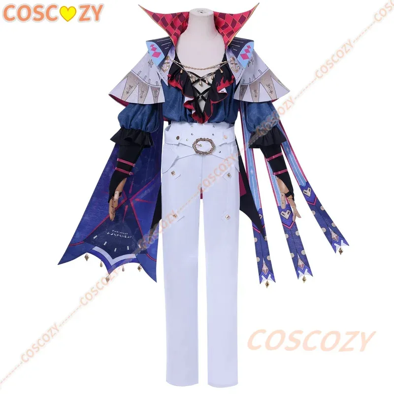Jeu Wuthering Waves Brant Cosplay Costume perruque Costume tatouage chapeau carnaval Halloween bande dessinée Con Animation tenue de fête pour hommes garçons