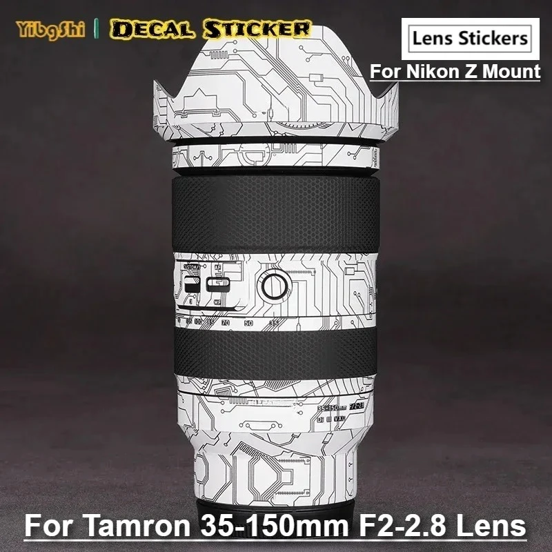 Protector de Lente para Tamron 35-150 F2-2.8 para Montura Nikon, Adhesivo para Lente Tamron 35150, Película Protectora 35 150