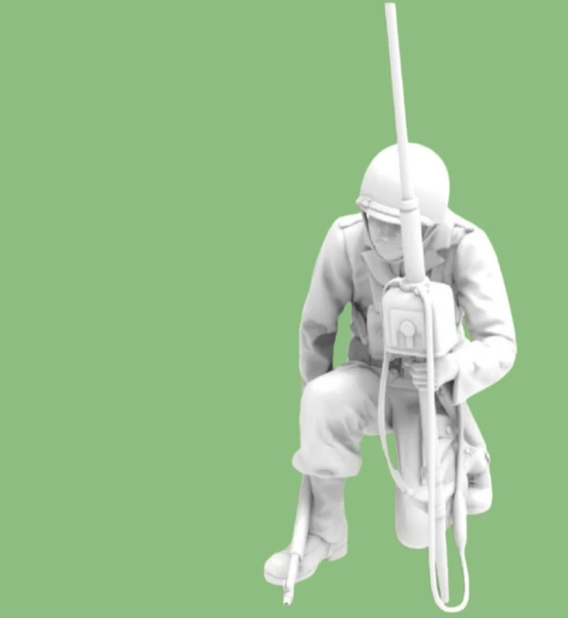 

Масштаб 1/35, литая под давлением фигурка из смолы, комплект модели, инженеры США, солдат, которые нужно собранно и раскрасить самостоятельно