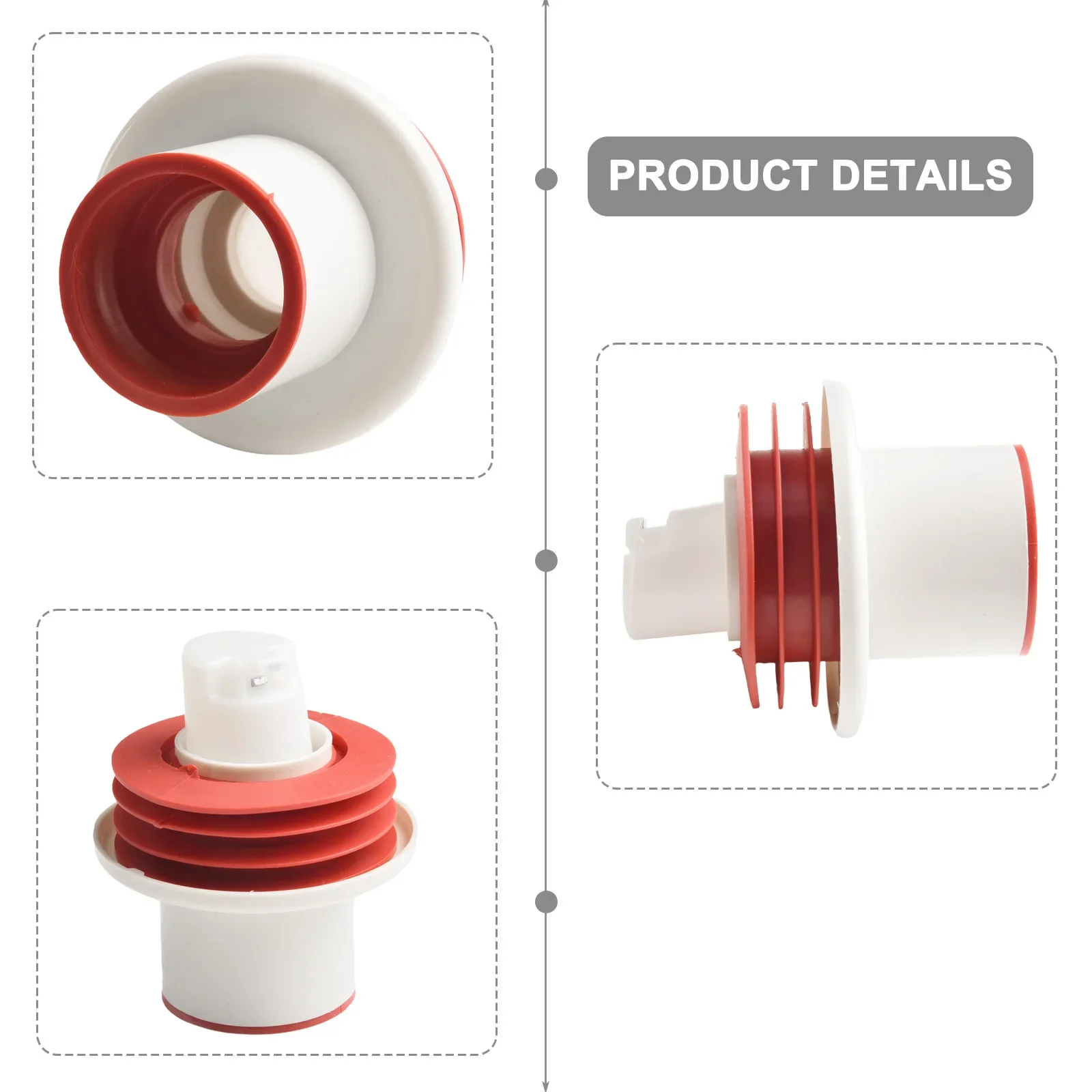 For Bathroom Odorproof Pipe Plug Bathroom Accessories Odorproof Sealing Plug Prevention Deodorant Wash Basin Sewer Seal Tubes