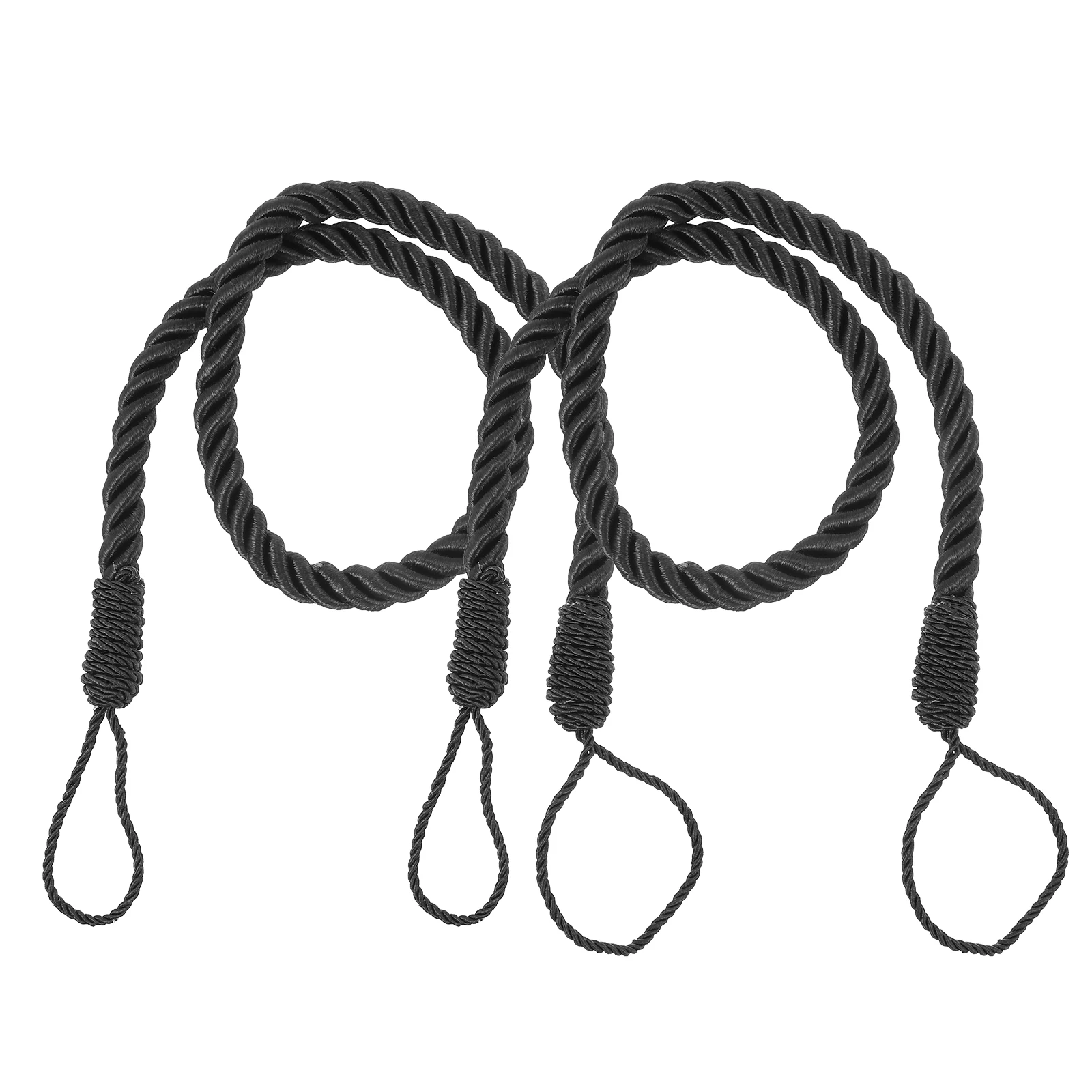 2 pçs cortina tieback simples cor sólida forte segurar tiras de cortina para sala estar quarto diy acessórios decorativos