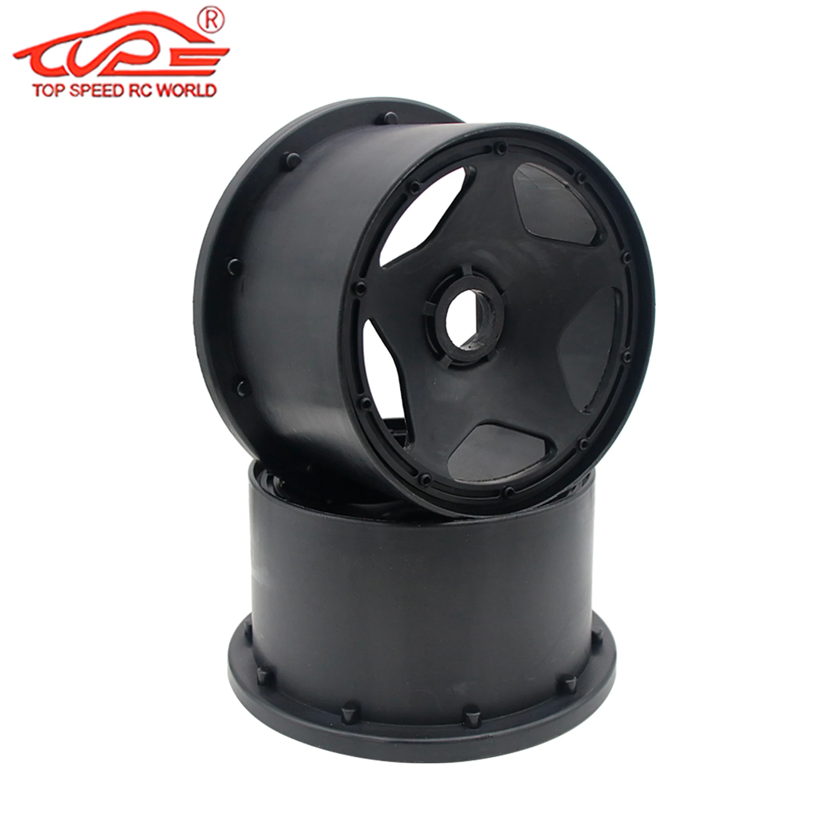 170x60/80mm Tire Front or Rear Five Star Wheel Hub for 1/5 Rc Gas Car Hpi Rofun Rovan Kingmotor Baja 5b Ss Buggy Truck Parts