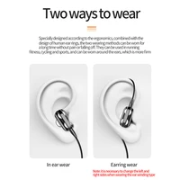 Écouteurs intra-auriculaires filaires, 3.5mm, suppression du bruit, pour sport, double pilote, basse, stéréo, casque de jeu, HiFi, musique, avec micro 5