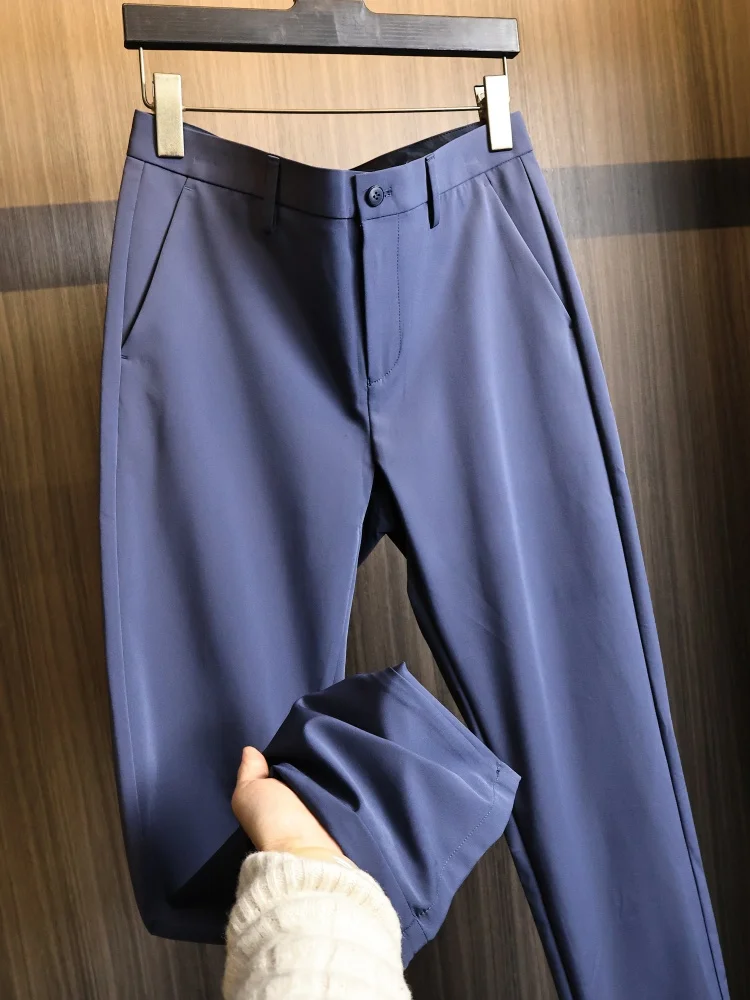 

Мужские повседневные брюки Ele ey Slim Fit: дышащие, легкие, эластичные, прямого кроя, для весны и лета