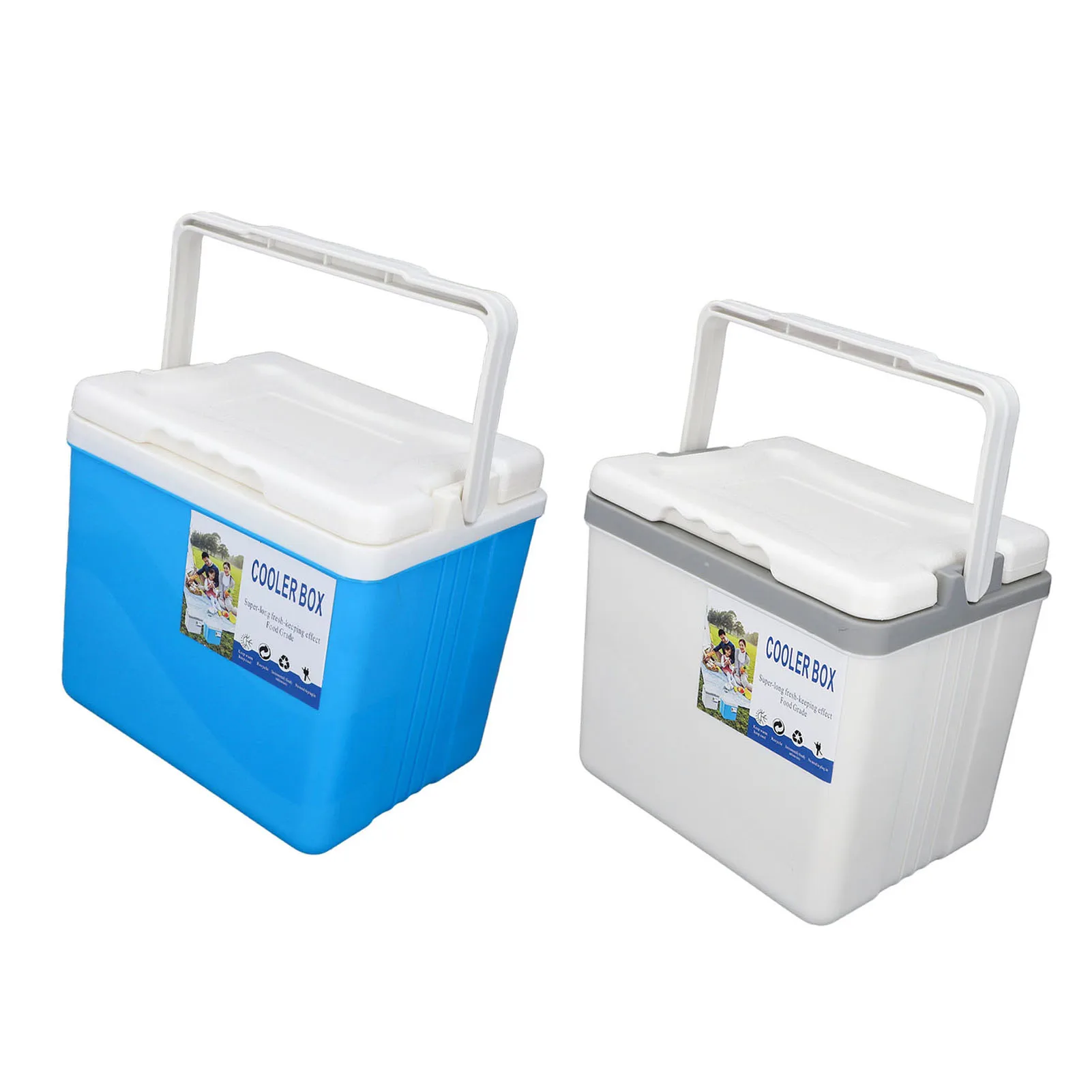 

Insulated Cool Box Hard Case Keeps Food Freshness and Drink Cool Portable Cooler Box Easy To Clean Multifunctional 6L for Home