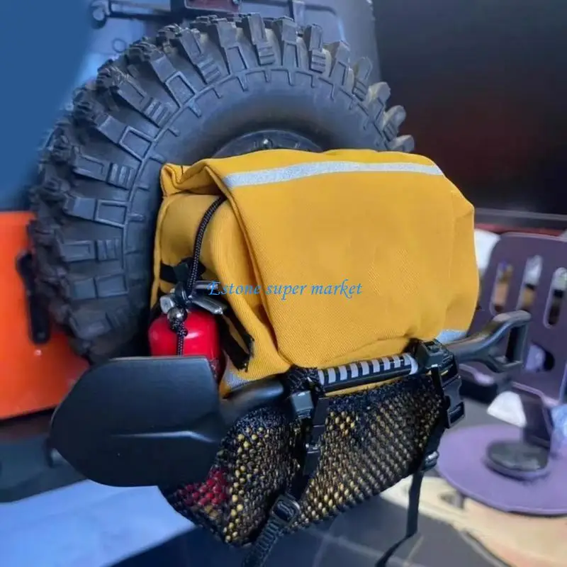 

090B Realistic Nylon Backpack For 1/10 1/8 Scale Model Figures Decoration For Simulation Scene Display Model Accessories