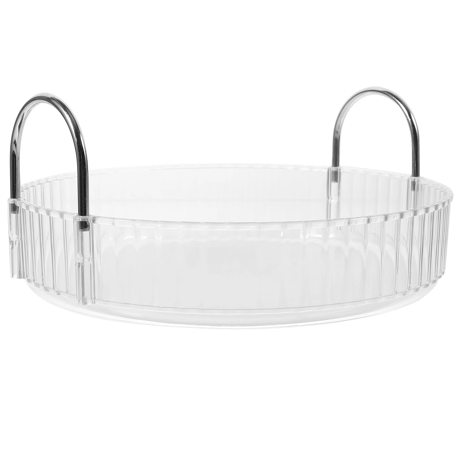 

Rotating Organizer Makeup Tray 360 Degree Desktop Display Case Makeup Turntable Organizer Skin